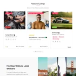 Online Directory Website Design with Free VPS Web Hosting