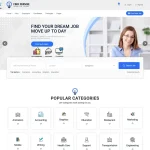 Find Job Website Design with Free VPS Web Hosting
