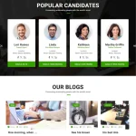 Online Job Website Design with Free VPS Web Hosting