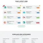 Search Jobs Website Design with Free VPS Web Hosting