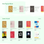 eBook Marketplace Website Design with Free VPS Web Hosting